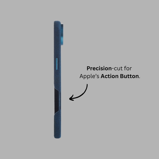 iPhone 17 Air - Alcantara Case - Midnight Blue