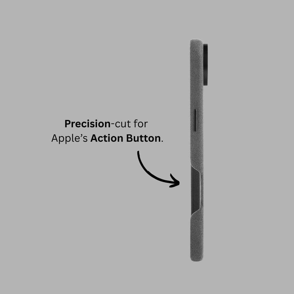 iPhone 17 Air - Alcantara Case - Ash Grey