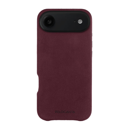iPhone 17 Air - Alcantara Case - Rosso Red