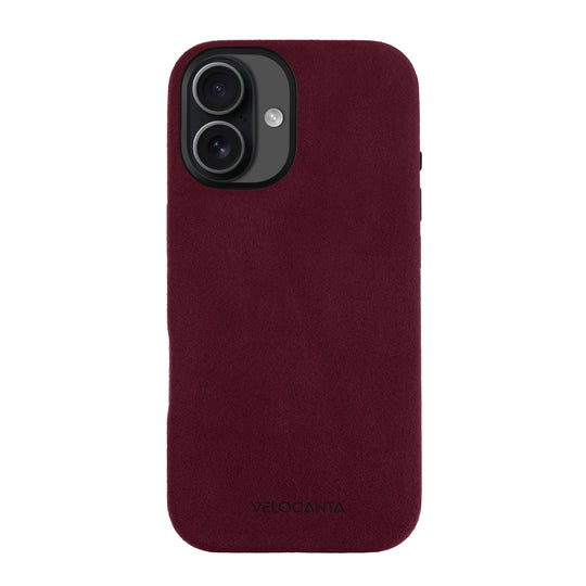 iPhone 17 - Alcantara Case - Rosso Red
