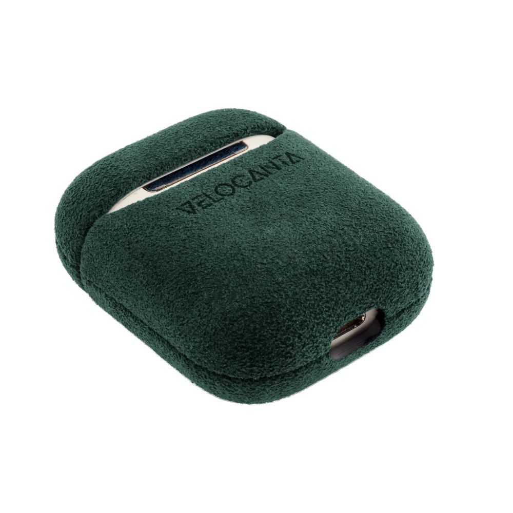 AirPods (1st/2nd generation) - Alcantara Case - British Racing Green