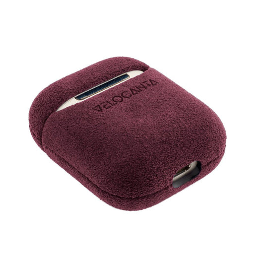 AirPods (1st/2nd generation) - Alcantara Case - Rosso Red