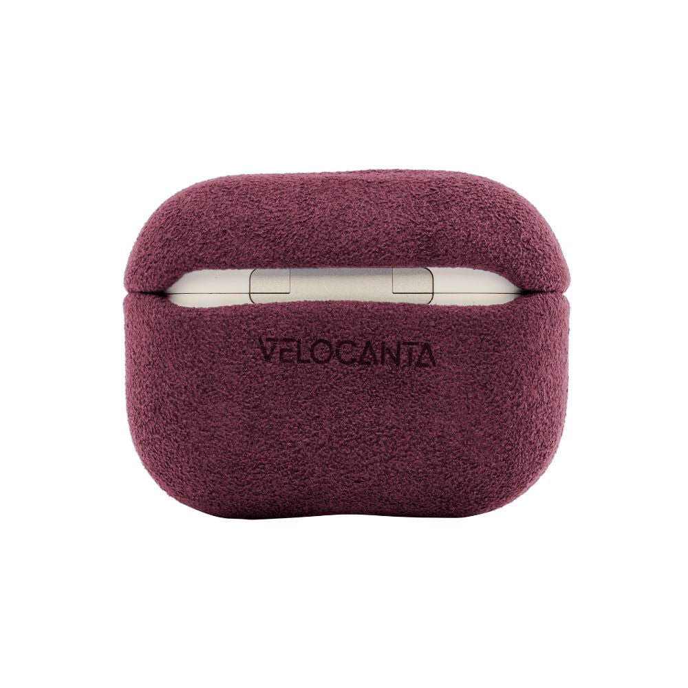 AirPods Pro (2nd Generation) - Alcantara Case - Rosso Red