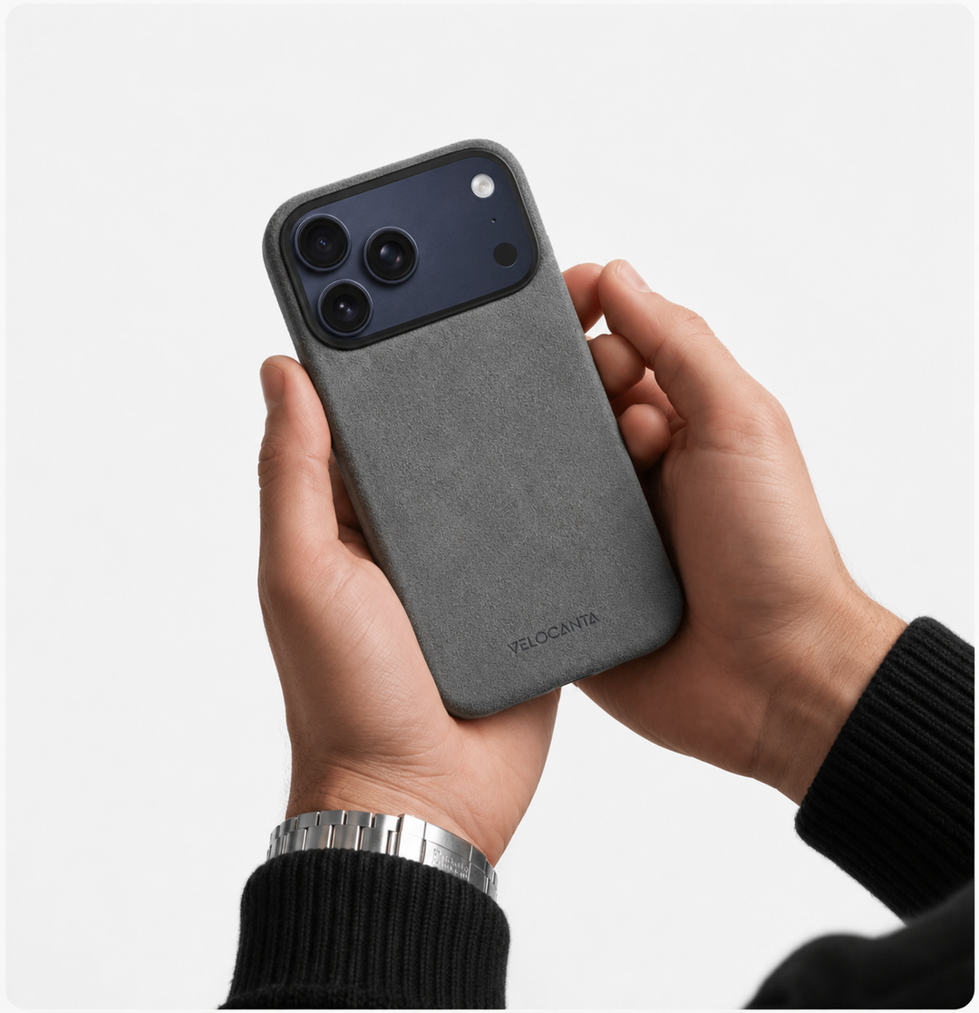iPhone 17 Pro Max - Alcantara Case - Ash Grey