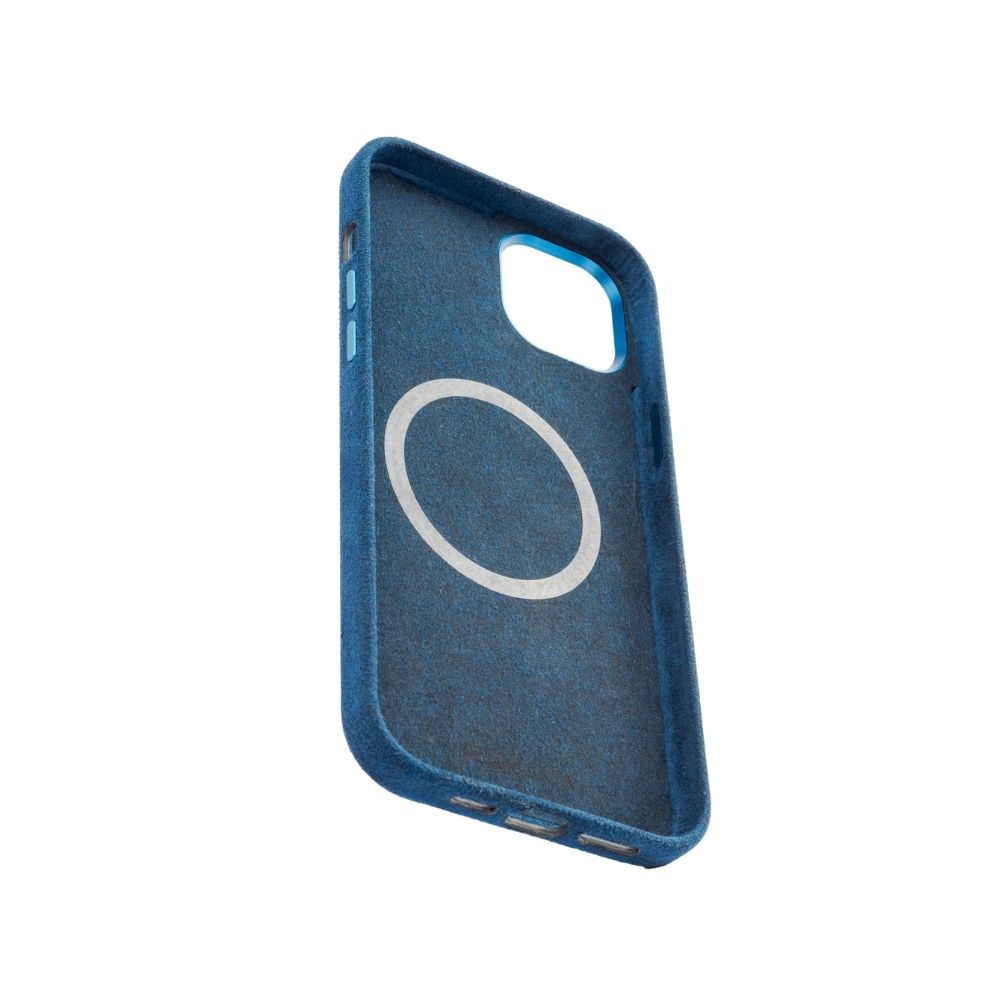 iPhone 14 - Alcantara Case - Midnight Blue