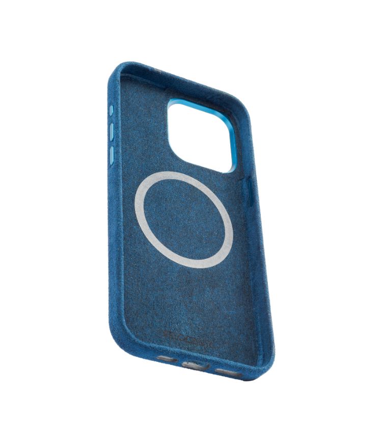 iPhone 15 Pro - Alcantara Case - Midnight Blue