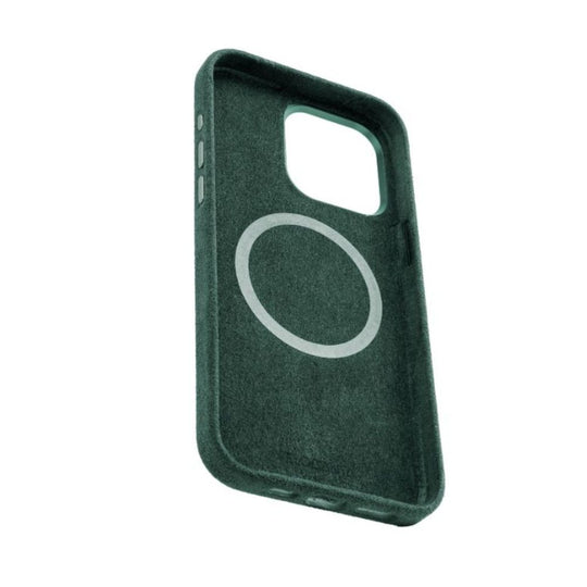 iPhone 15 Pro - Alcantara Case - British Racing Green
