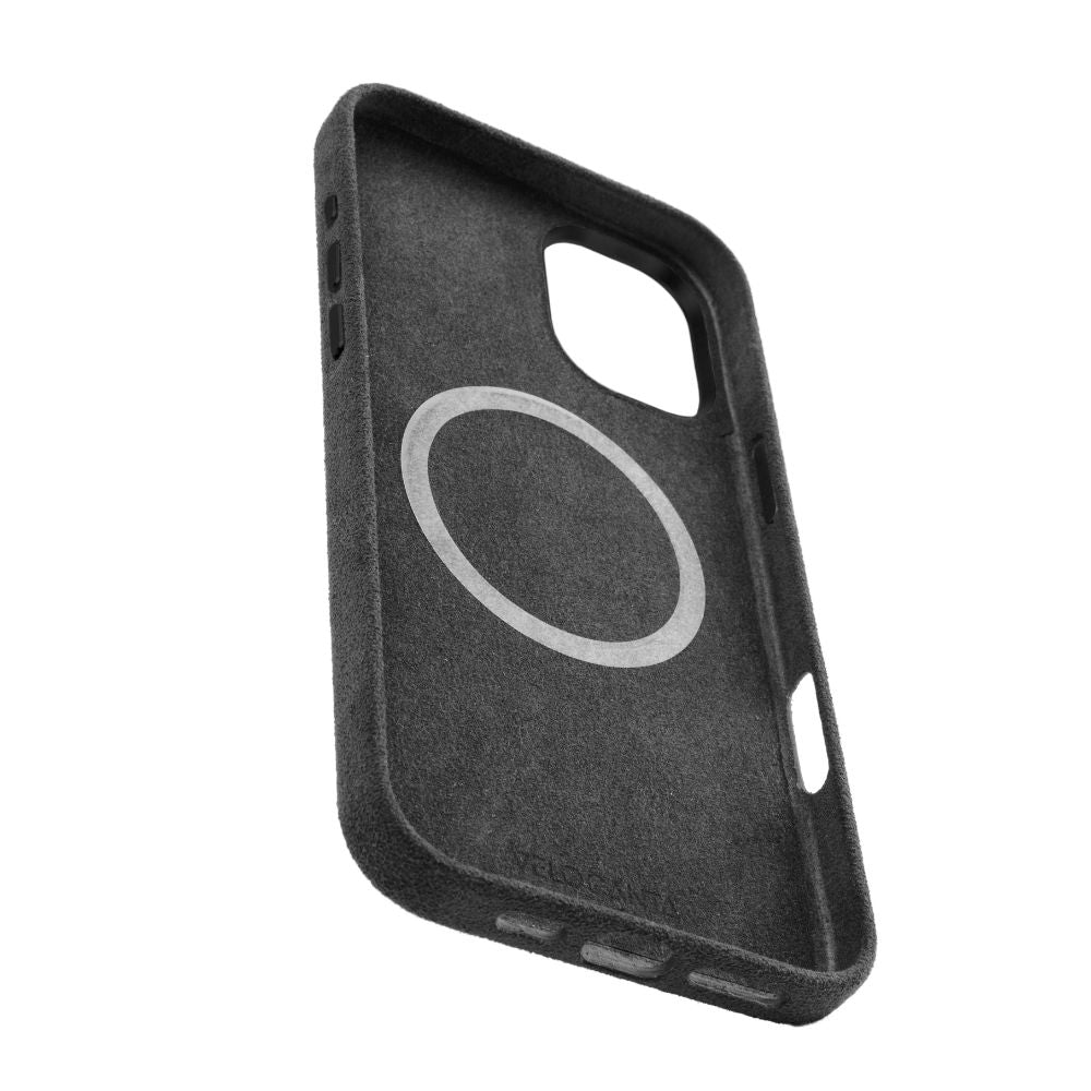 iPhone 16 Plus - Alcantara Case - Space Grey