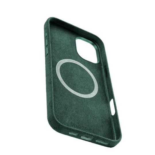 iPhone 16 Plus - Alcantara Case - British Racing Green