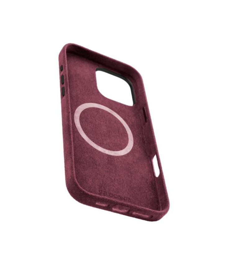 iPhone Alcantara Case - Rosso Red
