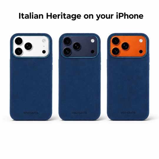 iPhone 17 Pro Max - Alcantara Case - Midnight Blue
