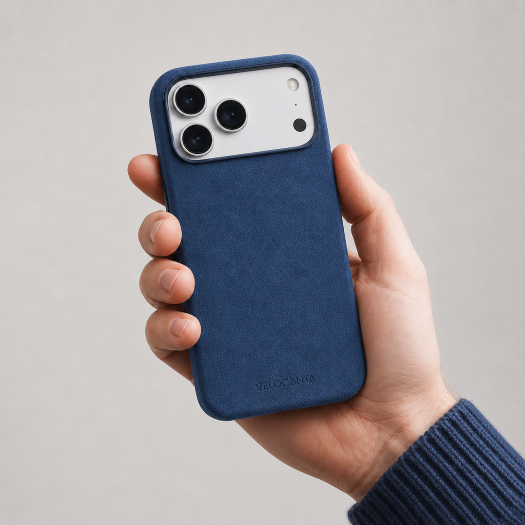 iPhone 17 Pro Max - Alcantara Case - Midnight Blue