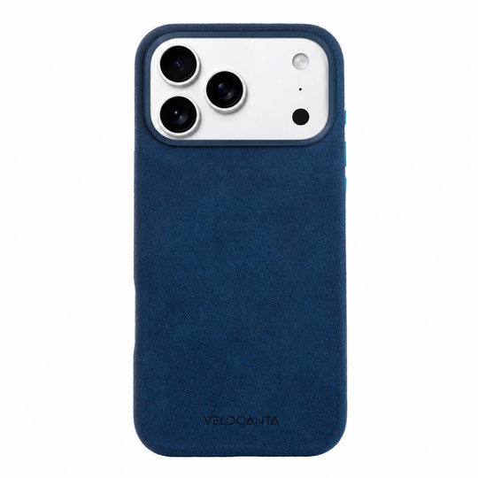 iPhone 17 Pro Max - Alcantara Case - Midnight Blue