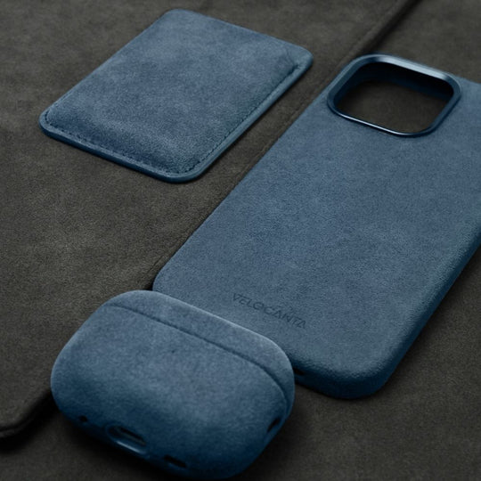 iPhone 16 Plus - Alcantara Case - Midnight Blue