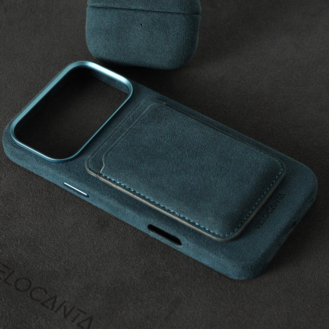 iPhone 17 Pro - Alcantara Case - Midnight Blue