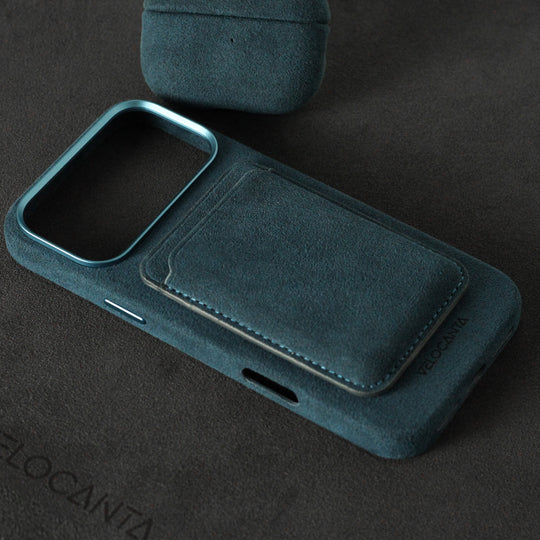 iPhone 17 Pro - Alcantara Case - Midnight Blue