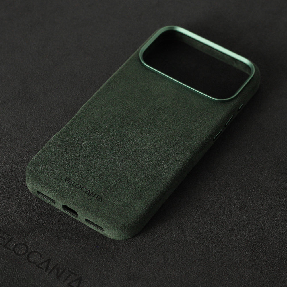 iPhone 17 Pro Max - Alcantara Case - British Racing Green