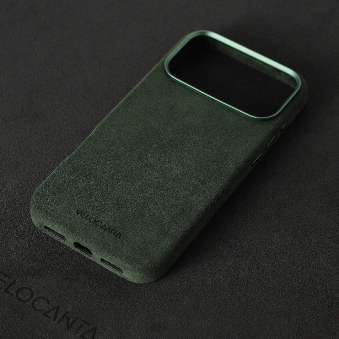 iPhone 17 Pro - Alcantara Case - British Racing Green