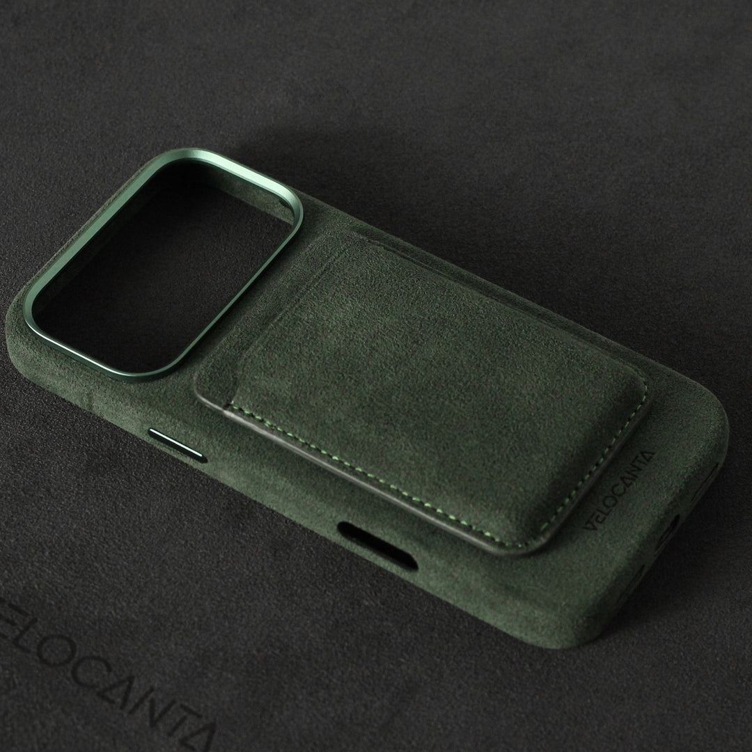 iPhone 17 Pro - Alcantara Case - British Racing Green