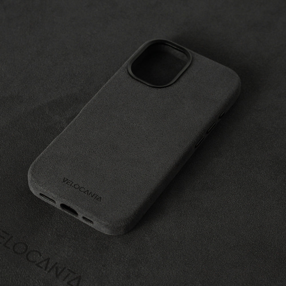 iPhone 17 - Alcantara Case - Space Grey