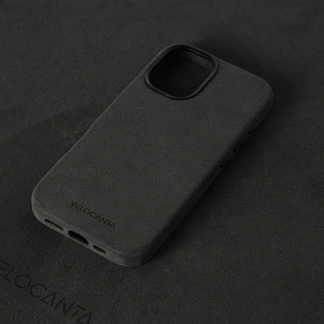 iPhone 17 - Alcantara Case - Space Grey