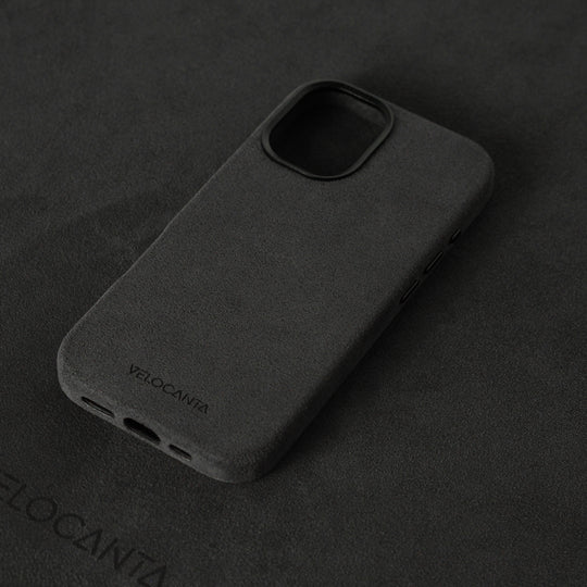 iPhone 17 - Alcantara Case - Space Grey