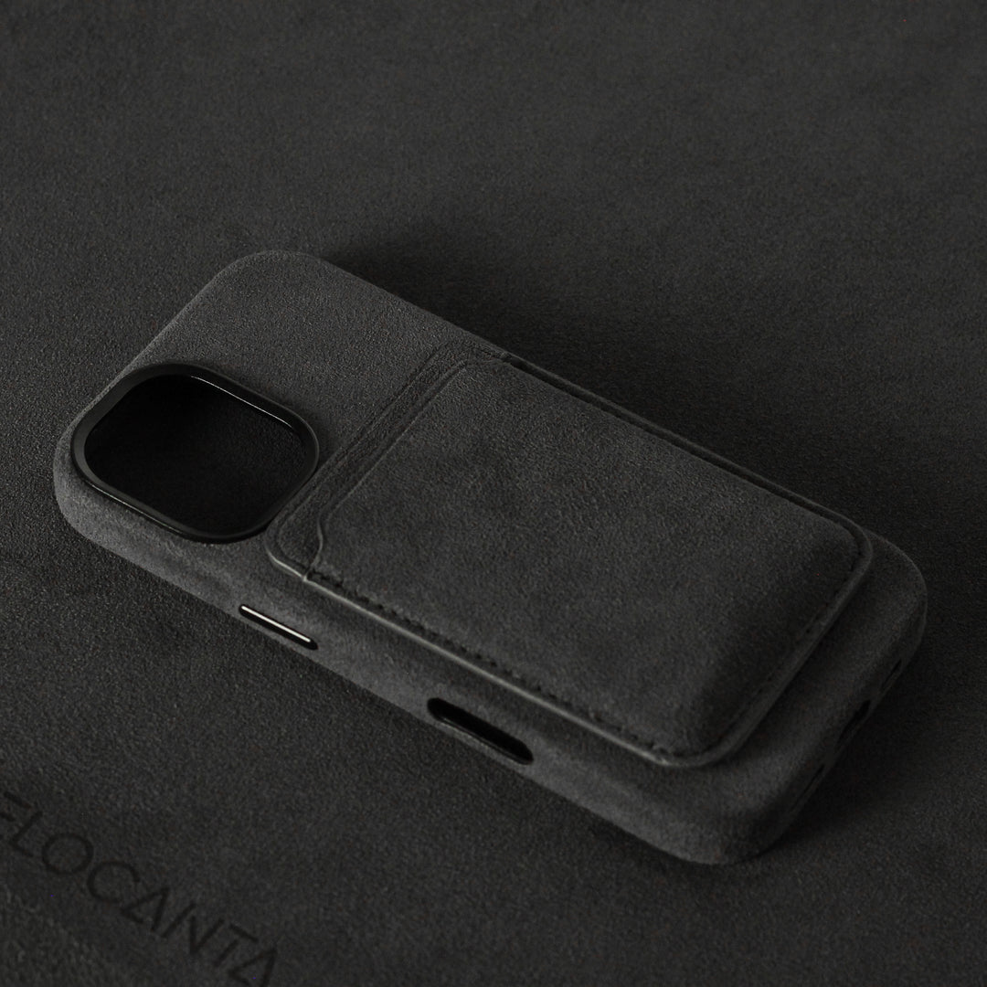 iPhone 17 - Alcantara Case - Space Grey