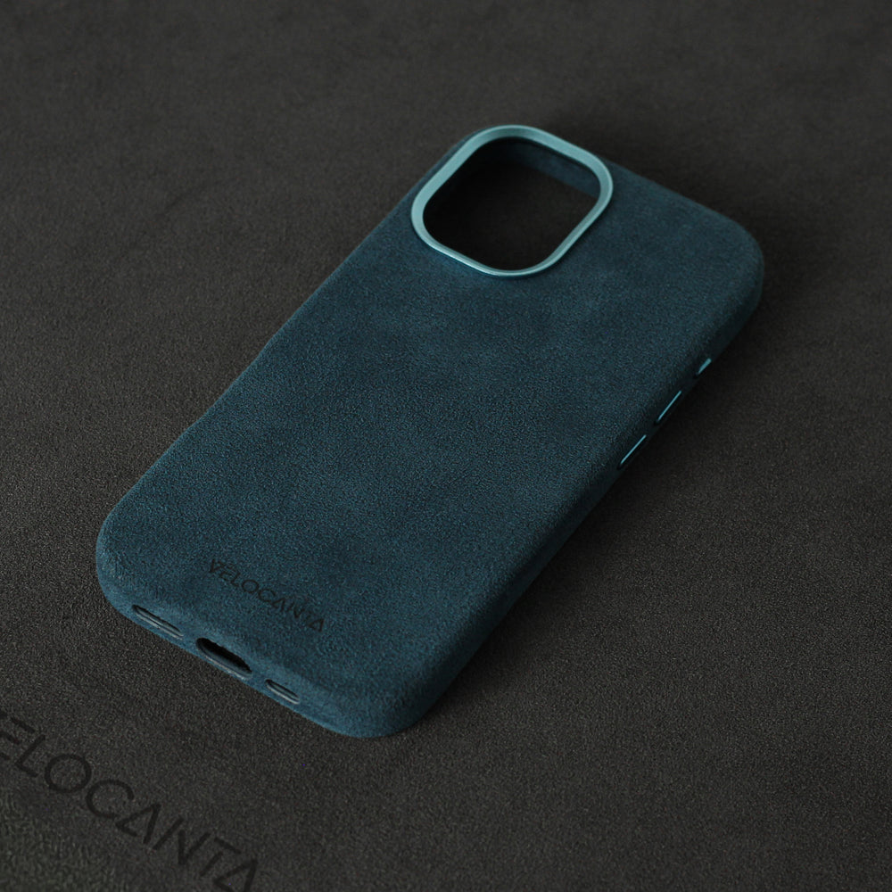 iPhone 17 - Alcantara Case - Midnight Blue