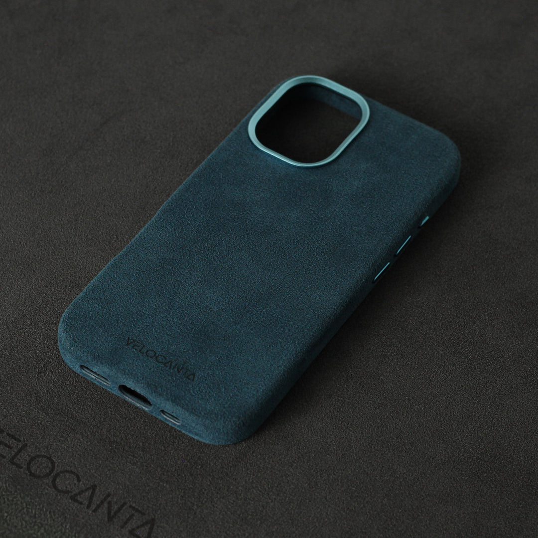 iPhone 17 - Alcantara Case - Midnight Blue