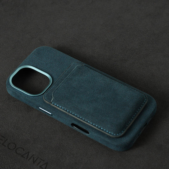 iPhone 17 - Alcantara Case - Midnight Blue