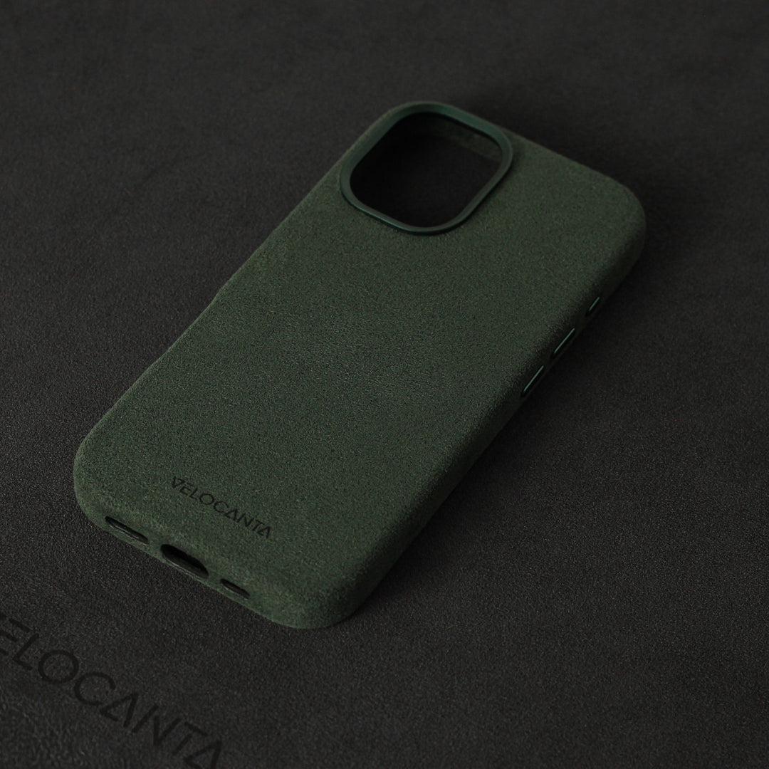 iPhone 17 - Alcantara Case - British Racing Green