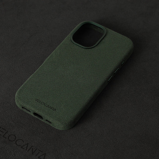 iPhone 17 - Alcantara Case - British Racing Green