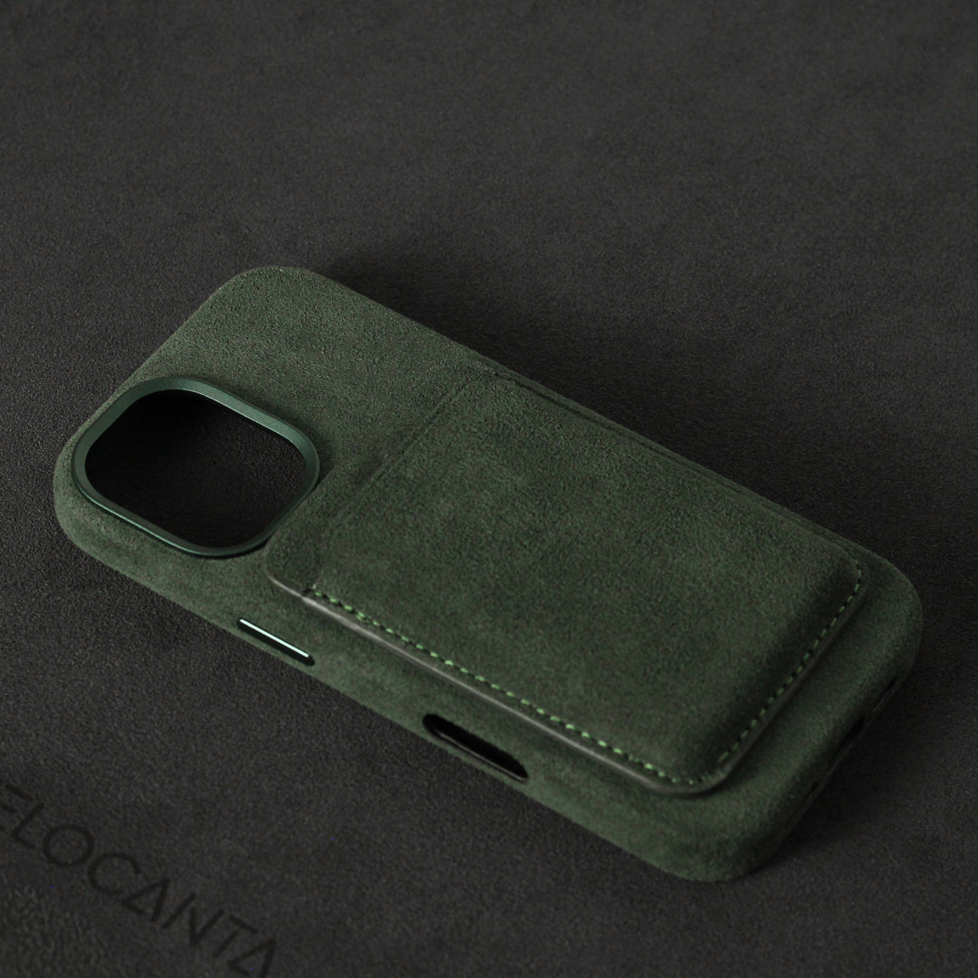 iPhone 17 - Alcantara Case - British Racing Green