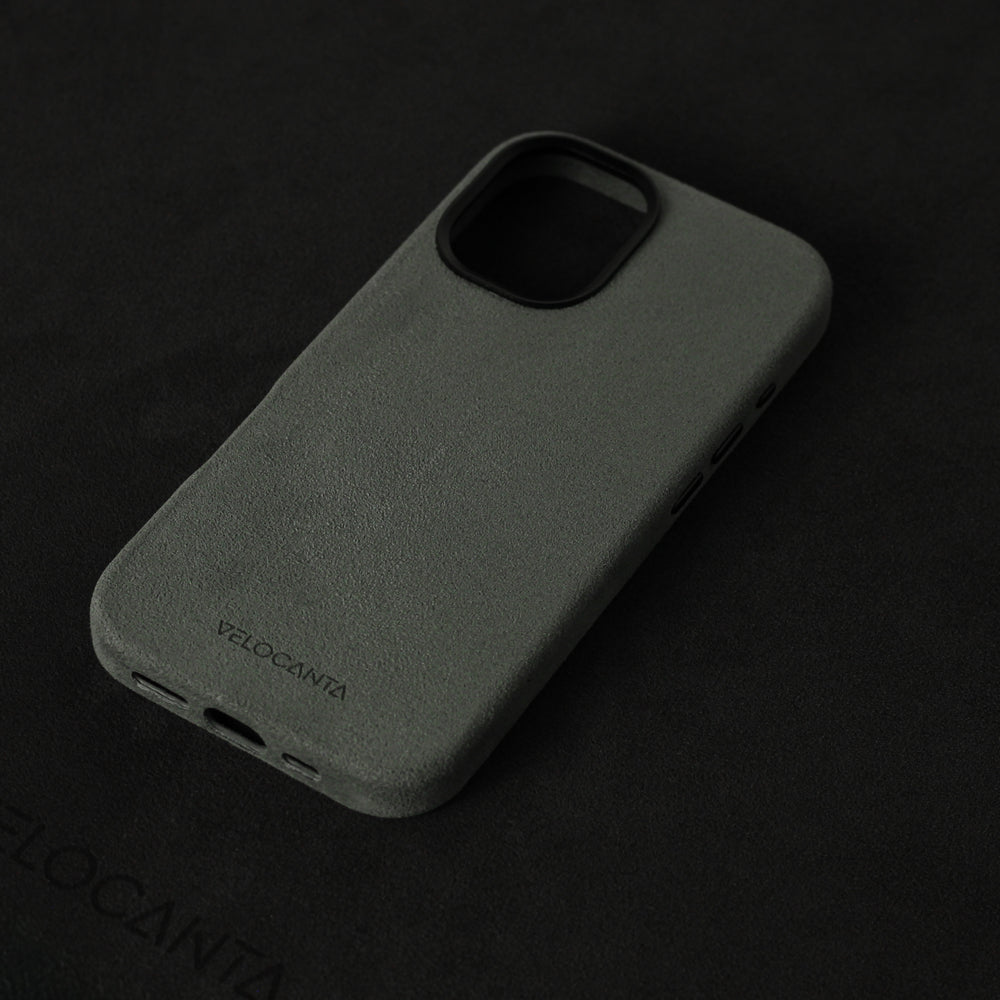 iPhone 17 - Alcantara Case - Ash Grey