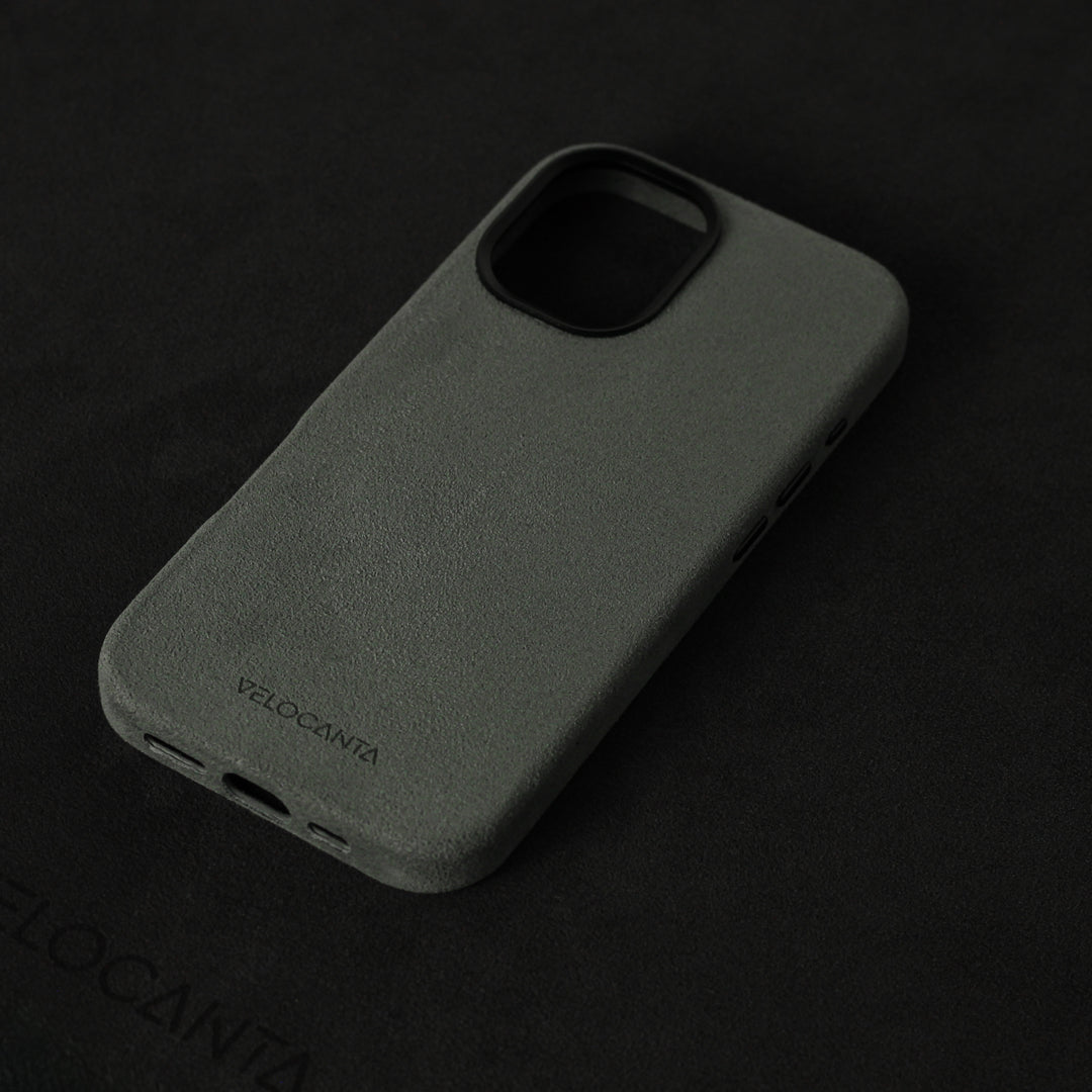 iPhone 17 - Alcantara Case - Ash Grey