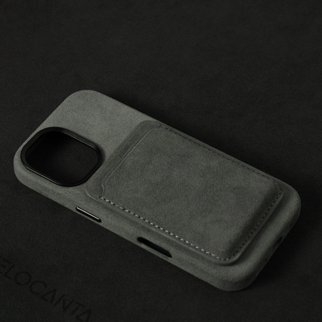 iPhone 17 - Alcantara Case - Ash Grey