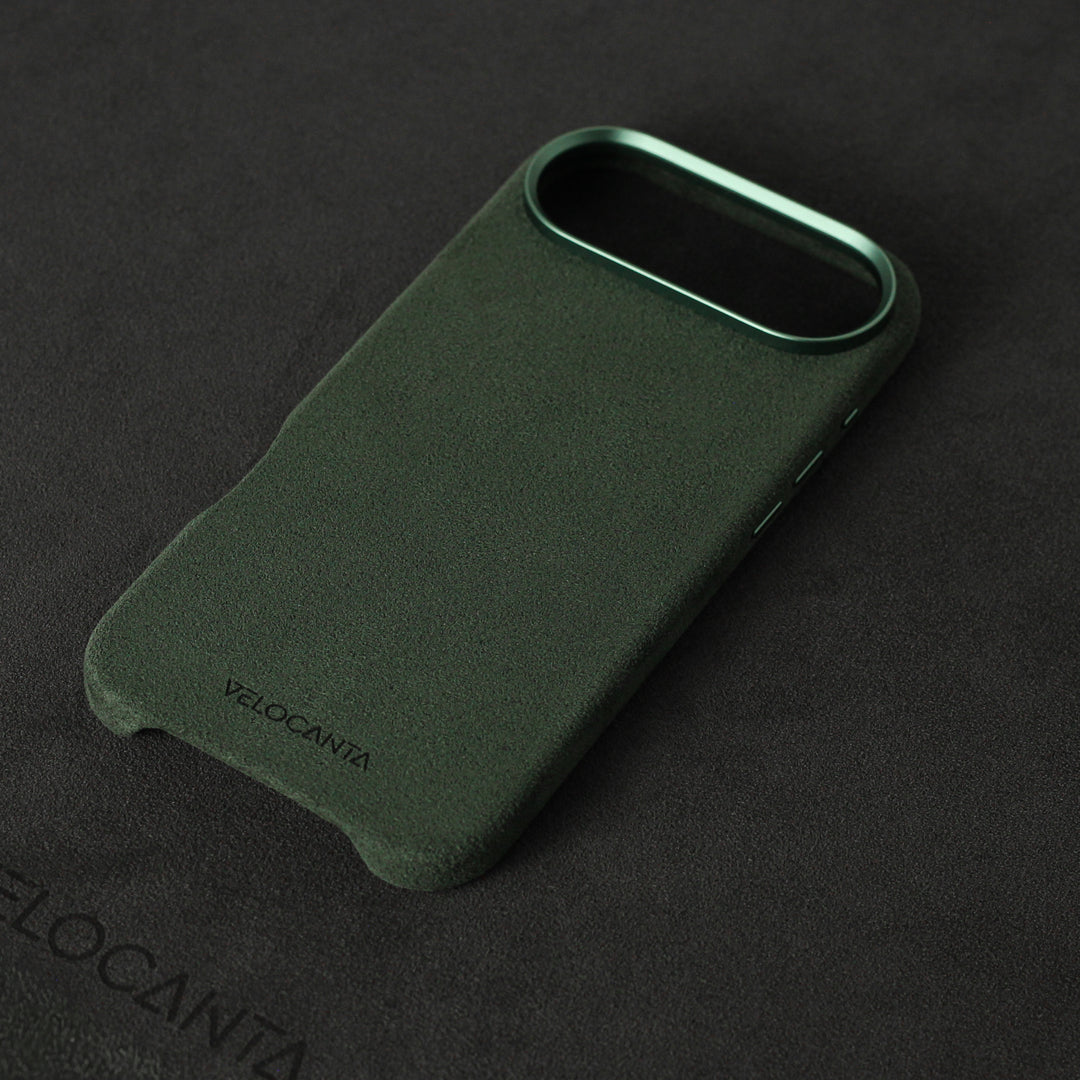 iPhone 17 Air - Alcantara Case - British Racing Green