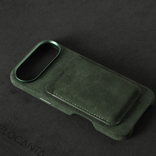 iPhone 17 Air - Alcantara Case - British Racing Green