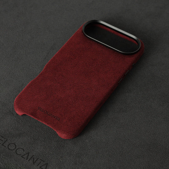 iPhone 17 Air - Alcantara Case - Rosso Red