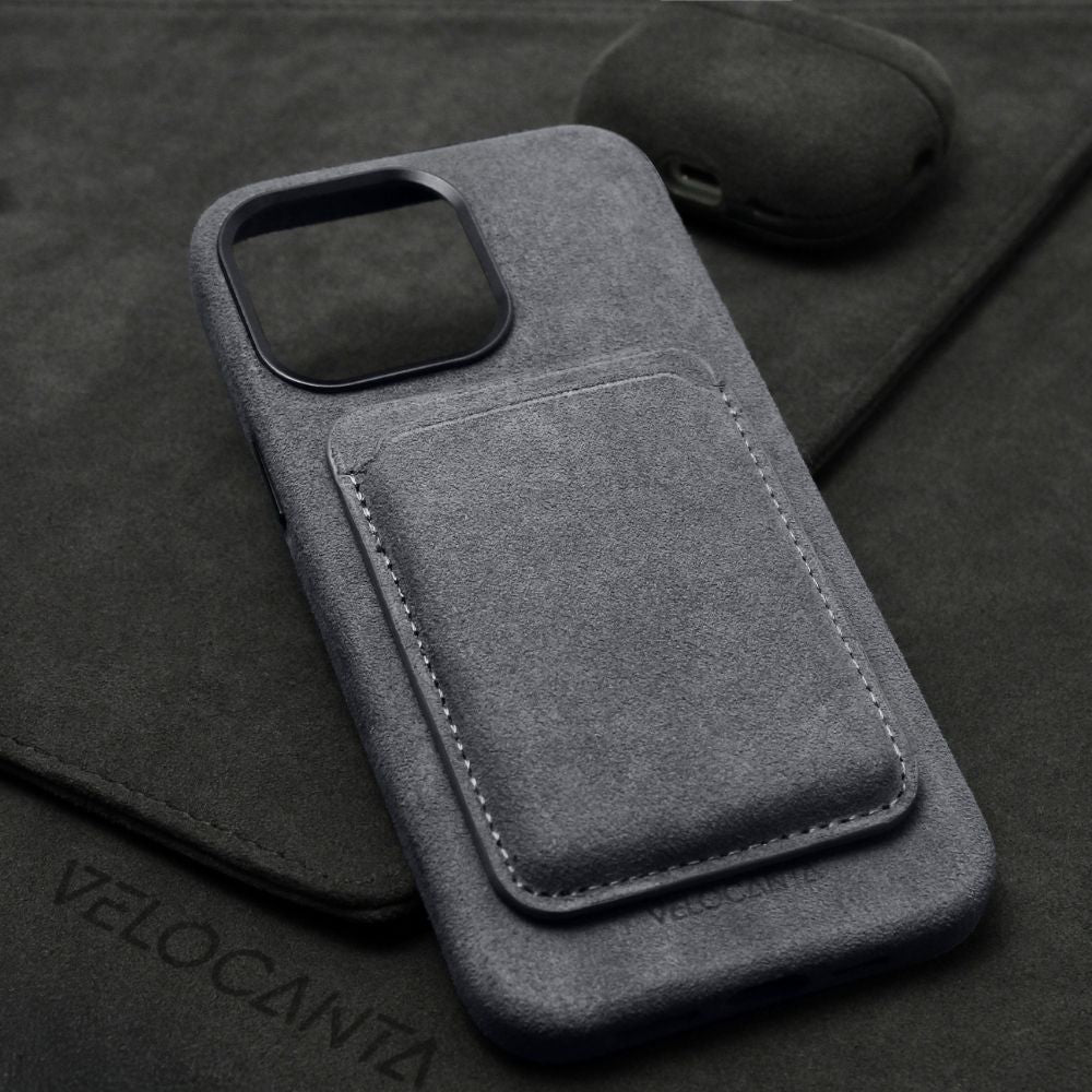 iPhone 16 Pro Max - Alcantara Case - Ash Grey