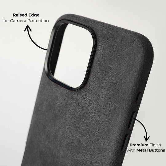 iPhone 16 Pro - Alcantara Case - Space Grey
