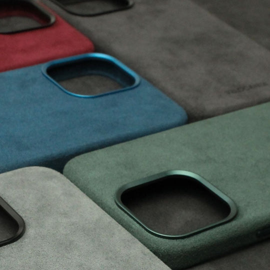 iPhone Alcantara Case - British Racing Green