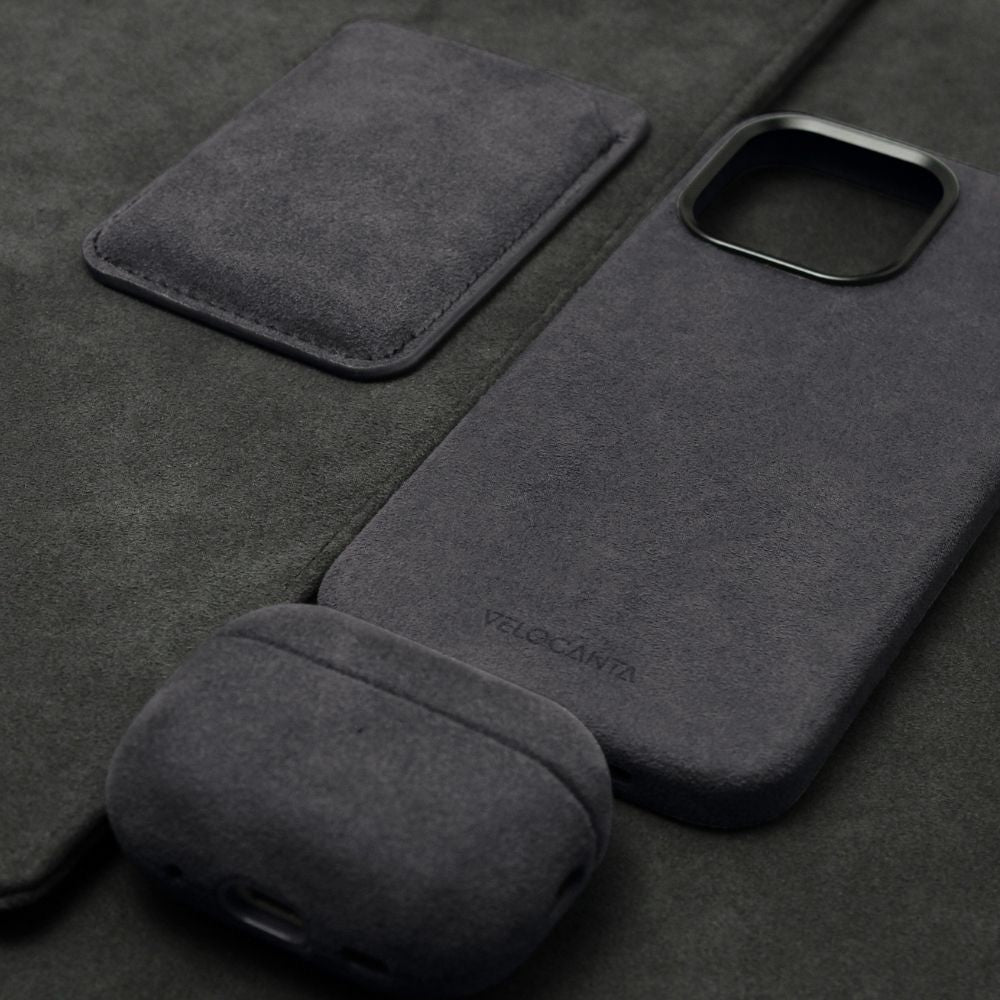 iPhone Alcantara Case - Space Grey