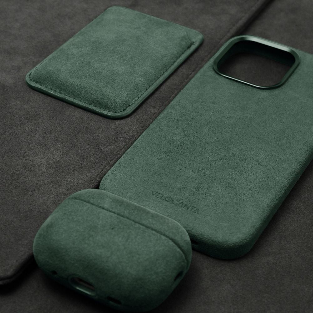 iPhone 16 Pro - Alcantara Case - British Racing Green