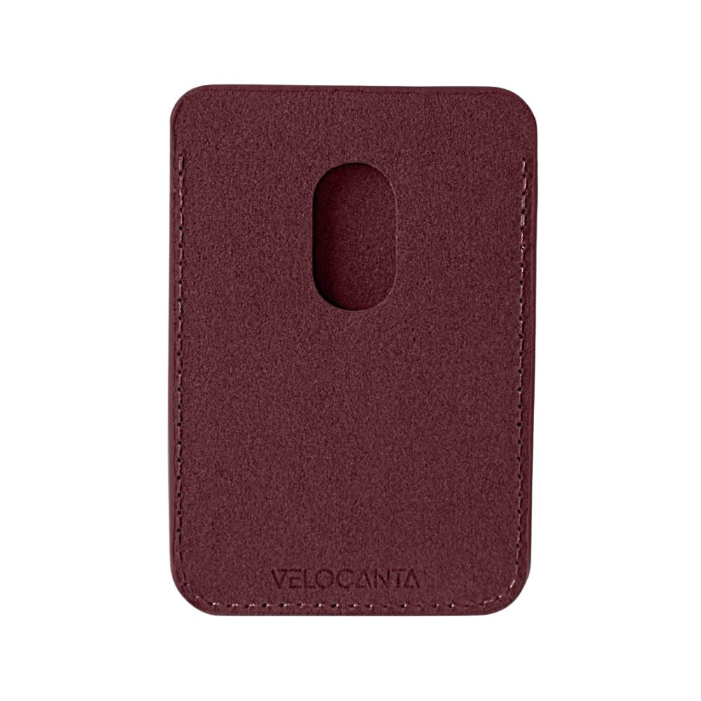 Alcantara - MagSafe Wallet - Rosso Red