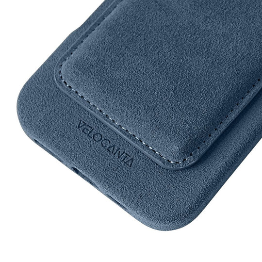 Alcantara - MagSafe Wallet - Midnight Blue