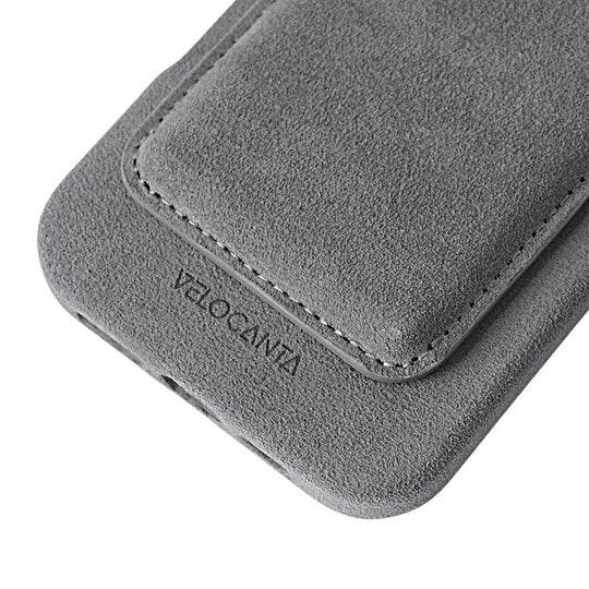 Alcantara - MagSafe Wallet - Ash Grey