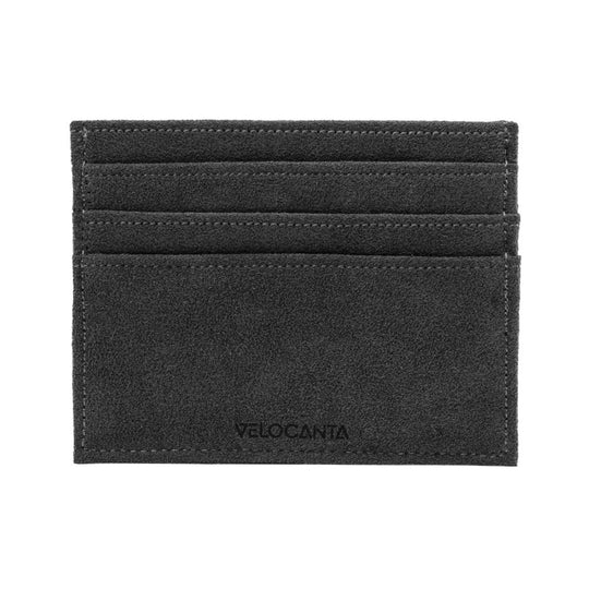 Alcantara Card Wallet - Space Grey