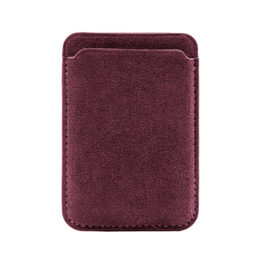 Alcantara - MagSafe Wallet - Rosso Red