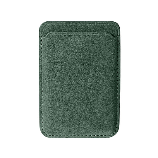 Alcantara - MagSafe Wallet - British Racing Green